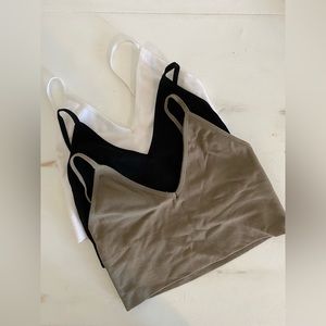 3 Aura bralettes